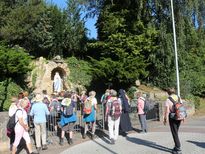 Station in Fulda-Bronnzell: Lourdes-Grotte